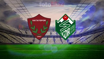 Atakaş Hatayspor- Alagöz Holding Iğdır FK maç bilgisi!