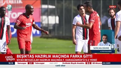 Besiktas Hazirlik Macinda Farka Gitti Videosunu Izle Fotomac Tv