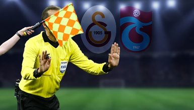 Son dakika: Galatasaray-Trabzonspor maçının hakemi belli oldu!