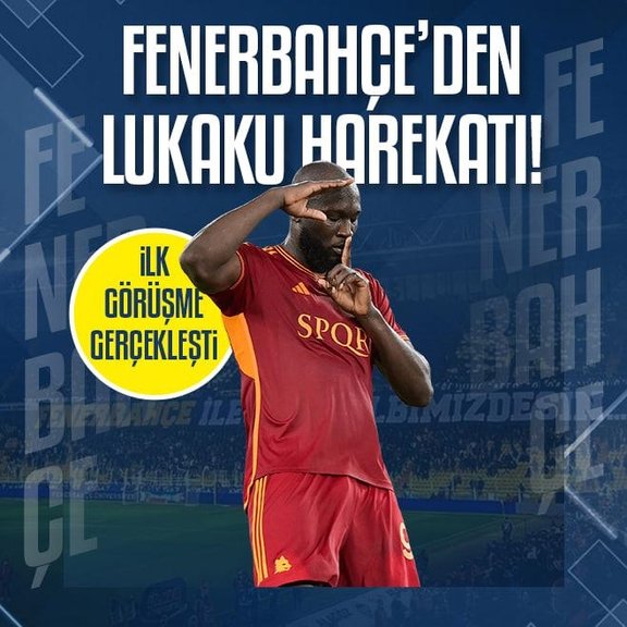 TRANSFER HABERİ - Fenerbahçe’den Lukaku harekatı! İlk görüşme yapıldı