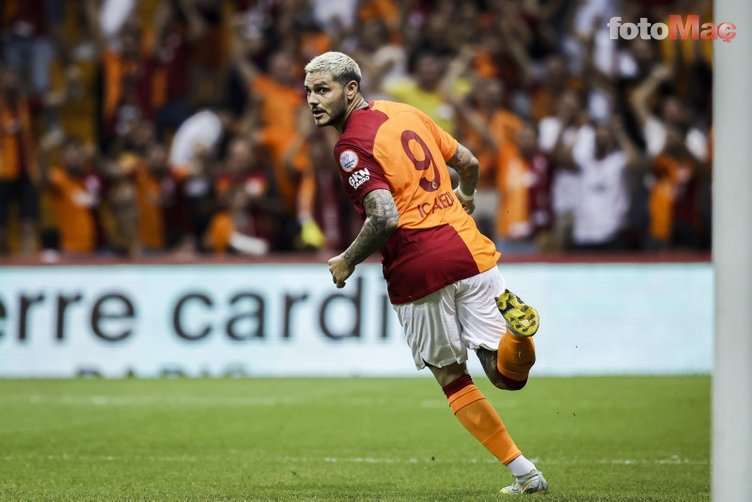 Mauro Icardi durdulamıyor! Galatasaray tarihine geçti