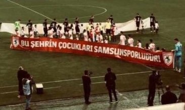 Samsunspor'dan "pankart" açıklaması