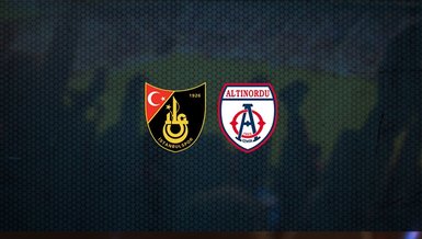İstanbulspor - Altınordu maçı ne zaman, saat kaçta ve hangi kanalda canlı yayınlanacak? | TFF 1. Lig