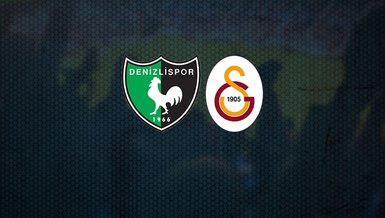 Son dakika spor haberi: Denizlispor - Galatasaray | 11'ler belli oldu