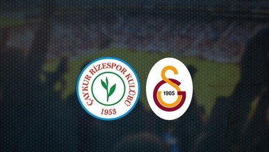 CANLI SKOR | Rizespor - Galatasaray maçı ne zaman? Galatasaray maçı hangi kanalda canlı yayınlanacak? Saat kaçta? (GS MAÇI)