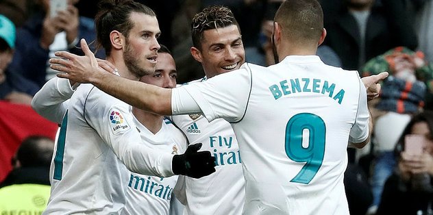 Real Madrid evinde farklı kazandı