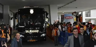 Galatasaray’ı Konya’da coşkuyla karşıladılar