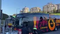 G.Saray kafilesi stada geldi!