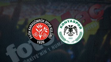 Fatih Karagümrük Konyaspor  | CANLI İZLE