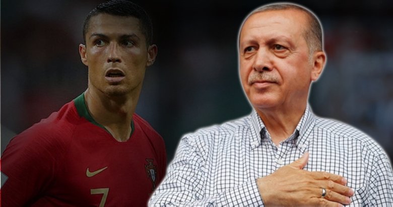 Cumhurbaşkanı Erdoğan: En iyisi Ronaldo