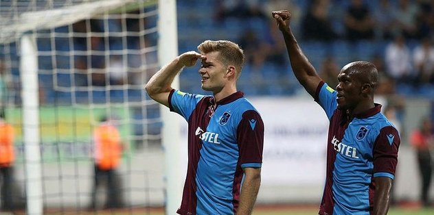 Trabzonspor'da Sörloth fırtınası