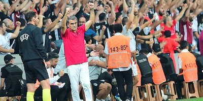 Beşiktaş, Şenol Güneş'le Avrupa'da skorer