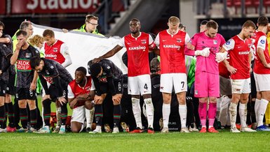 AZ Alkmaar - NEC Nijmegen maçında yıldız isim kalp krizi geçirdi!