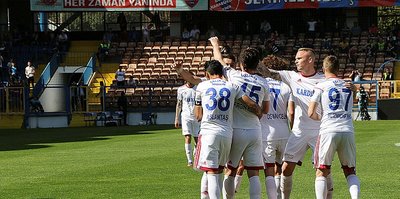 Karabükspor'dan Süper Lig'e 4. kez veda