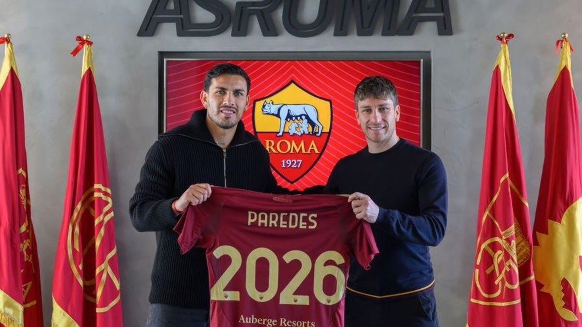 AS Roma, Leandro Paredes’in sözleşmesini 2026’ya kadar uzattı!