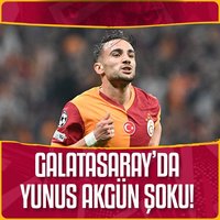 G.Saray'da Yunus Akgün şoku!
