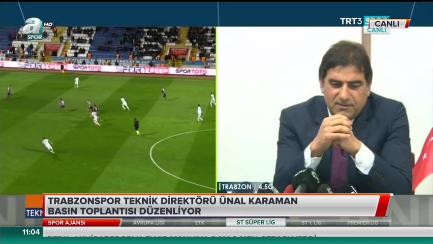 Trabzonspor Teknik Direktörü Ünal Karaman: 'Alın size itiraf!'