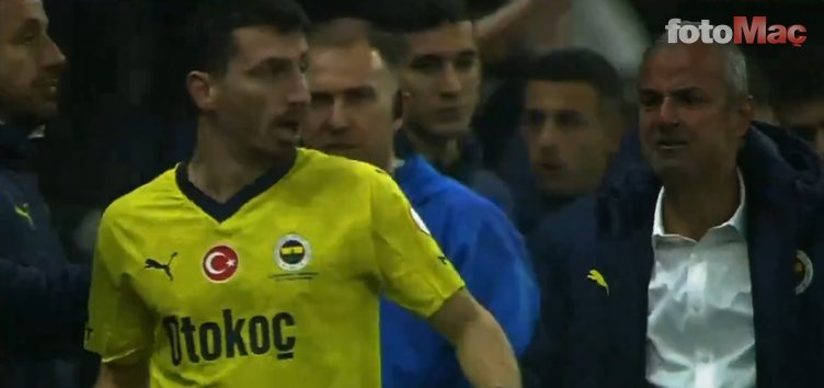 İsmail Kartal'dan kırmızı kart gören Mert Hakan Yandaş'a sert tepki! İşte o anlar...