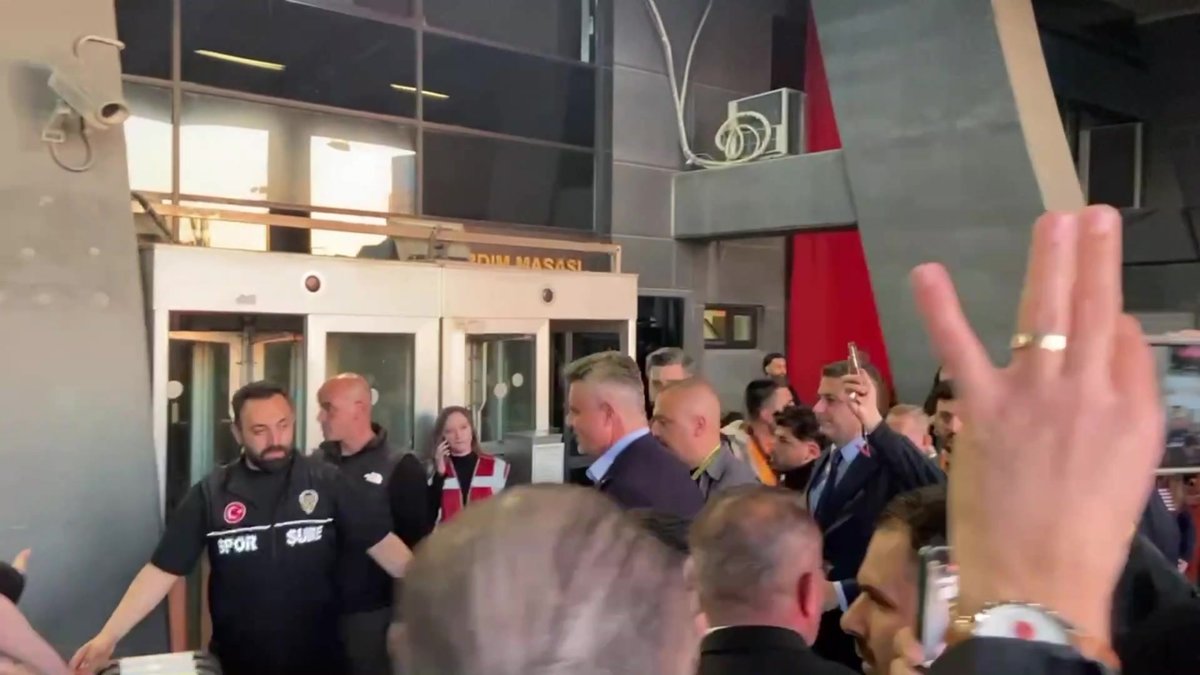 Fenerbahçe Başkanı Sadettin Saran derbi için Rams Park’a geldi