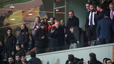 Başkan Erdoğan Başakşehir-Roma maçını izledi