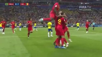 Belçika yarı finalde! Brezilya: 1 - Belçika: 2 maç özeti izle