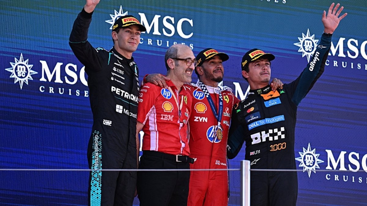 Formula 1'in 7. etabı Barselona-Katalonya Grand Prix'sini Lewis Hamilton kazandı