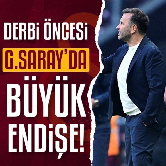 Derbi öncesi Galatasaray’da büyük endişe! Fenerbahçe maçında 7 futbolcu...