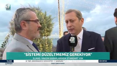 GALATASARAY HABERLERİ: Burak Elmas: Hakemlik müessesinde standart sorunu var