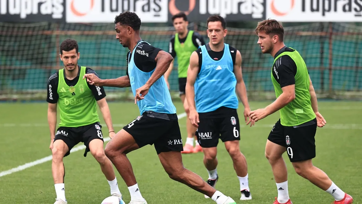 Beşiktaş'ta Sipay Bodrum FK maçının hazırlıkları devam etti