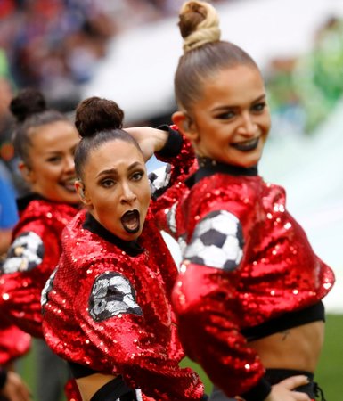 2018 Dünya Kupası açılış seremonisi nefes kesti