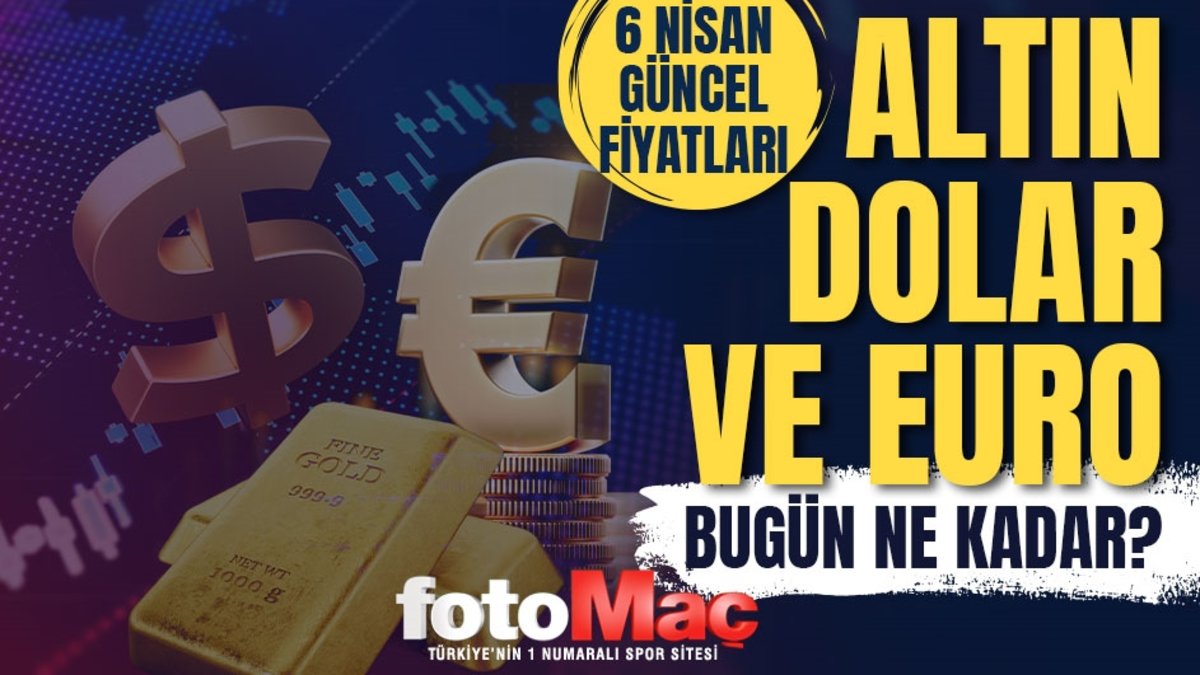 💰DOLAR NE KADAR? | 6 Nisan 2024 Anlık Döviz Kuru Takibi - Euro, dolar, sterlin, gram, çeyrek, yarım altın kaç lira?