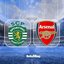 Sporting CP-Arsenal / CANLI  / UEFA Şampiyonlar Ligi