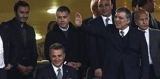 Beşiktaş'a Abdullah Gül desteği