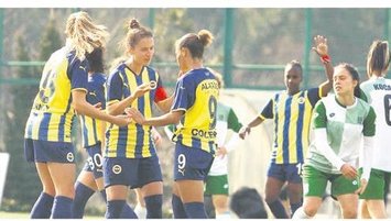 Kadınlar gol yağdırdı: 8-0