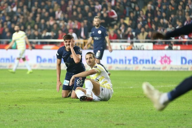 Antalyaspor - Fenerbahçe maçından kareler