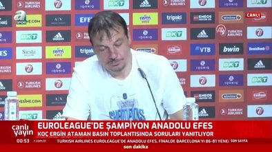 Anadolu Efes başantrenörü Ergin Ataman'dan Almanya tepkisi: Pandemi bahane karar siyasi!