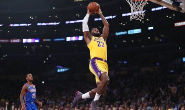 LeBron James triple double rekoru kırdı