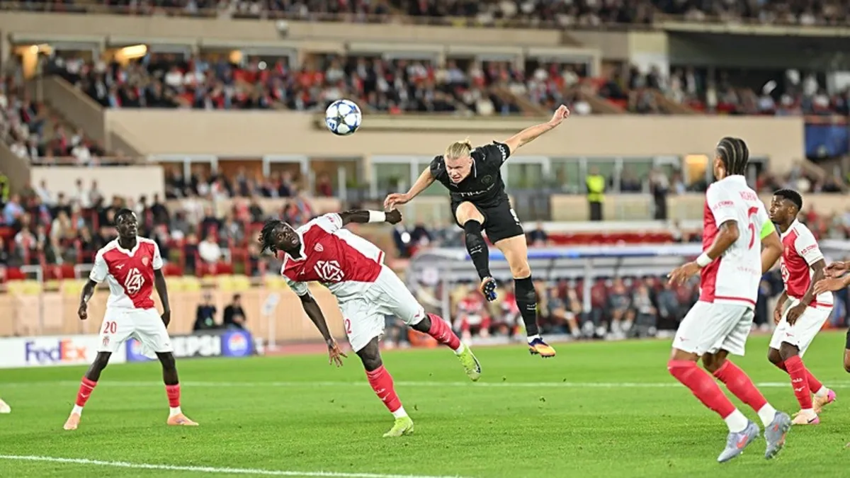 Monaco 2-2 Manchester City (MAÇ SONUCU ÖZET)