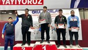 Genç güreşçiler mindere çıktı!