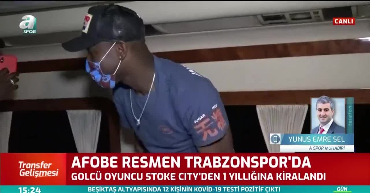 Benik Afobe Resmen Trabzonspor Da Videosunu Izle Fotomac Tv