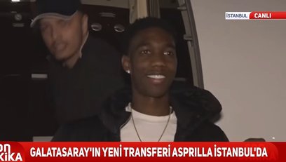 >Yaser Asprilla G.Saray için İstanbul'da!