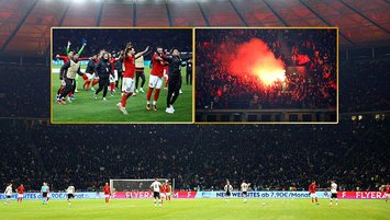 Maç sonu Almanlardan flaş yorum: Deplasman gibi atmosfer!