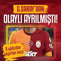 G.Saray'dan olaylı ayrılmıştı! Yeni adresi...