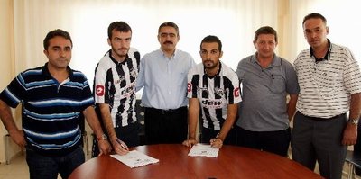 Nazilli Belediyespor'da çifte imza