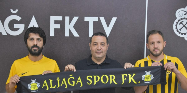 Aliağa defansı güçlendirdi