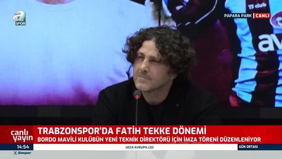 >Trabzonspor'da Fatih Tekke imzayı attı! Sözleşmesi...