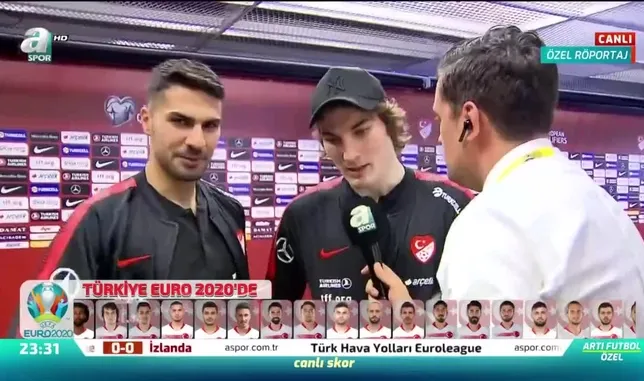 Milli yıldızların maç sonu açıklamaları