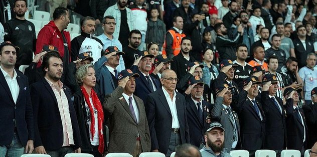 Beşiktaş maçında özel misafirler