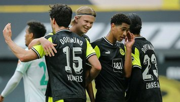 Dortmund Werder Bremen'i farklı geçti!