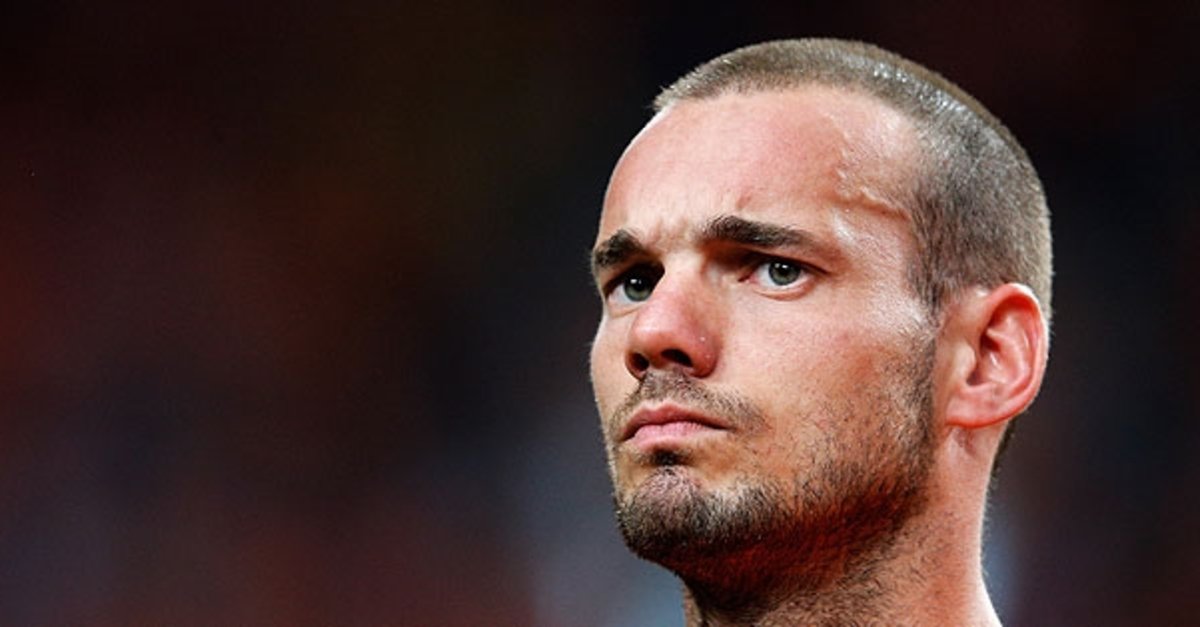 wesley sneijder boyle duyurdu kanser haberini alinca fotomac